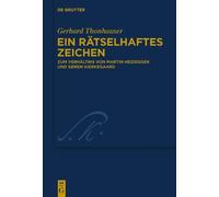 Gerhard Thonhauser Ein rätselhaftes Zeichen (Copertina rigida)