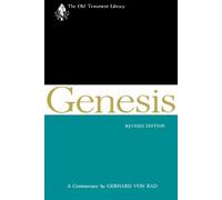 Gerhard von Rad Genesis, Revised Edition (Tascabile) Old Testament Library