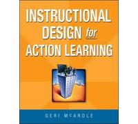 Geri McArdle Instructional Design for Action Learning (Tascabile)