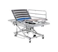 Geriafy - Letto elettrico con sollevamento motorizzato | Altezza e posizioni regolabili | Controllo semplice | Sponde pieghevoli (90x190 cm)