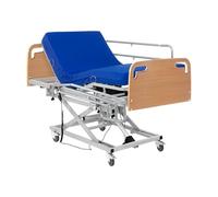 Geriafy - Letto Ospedaliero Regolabile in Altezza con Sponde Letto, Materasso Sanitario, Testiera e Pediera (90x190)