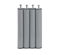 Geriafy - Set di 4 Piedini da 35 cm con Dado