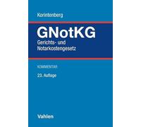 Gerichts- und Notarkostengesetz