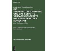 Gerichtsverfassungsgesetz, Nebengesetze (Copertina rigida)