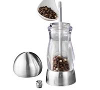 Geridri di sale e pepe | Clean Riemibile Affoptabilità regolabile Mulino da cucina Shaker con rotore in ceramica, adatto per semi di lino cumino miglio