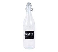 Cerve Set di 6 Bottiglie Lory 1 LT Decoro Lavagna Water