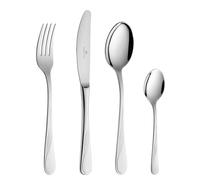 Gerlach Set di posate Celestia lucide in acciaio inox, argento, 30 x 27 x 5 cm, 24 pezzi