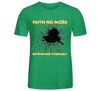 Gerlernt Faith No More Introduce Yourself T Shirts For Men Crew Neck