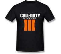 Gerlernt Men's Call of Duty: Black Ops 3 Logo T-Shirt Black M