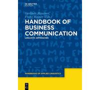 Gerlinde Mautner Handbook of Business Communication (Copertina rigida)