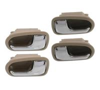 GERLJ Maniglie delle porte interne Maniglia interna per Mazda 626 1993-1997 per Mazda 323 per Protege 1995-2003 Anteriore e posteriore interna(4pcs Black)