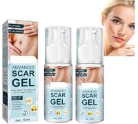 German Advanced Skin Renewal Gel, Scar Gel For Acne ScarsStretch Mark Removal Cream Advanced ScarTreatment, Scar & Stretch Marks RemoverGel, 50ml (50ml, 2pcs)