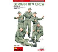 German Afv Crew. Special Edition 1:35 Plastic Model Kit MINIART