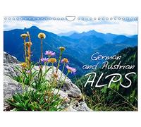 German and Austrian Alps (Wall Calendar 2026 DIN A4 landscape), CALVENDO 12 Month Wall Calendar: Experience the diversity of the German and Austrian Alps throughout the year.
