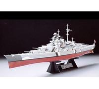 German Battleship Bismarck 1:350 Plastic Model Kit TAMIYA