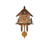 German Black Forest Cuckoo Clock Retro Nordic Style Wooden Cuckoo Wall Clock
