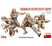 MiniArt 35467 - Unità di protezione tedesca Elite 1:35, riproduzione fedele all'originale, modellismo, kit di costruzione in plastica, fai da te, hobby, incollaggio, modellismo, assemblaggio, non