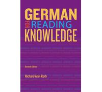 German for Reading Knowledge (World Languages)