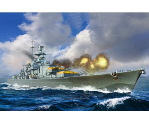 German Gneisenau Battleship 1:700 Model TRUMPETER