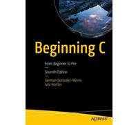 German Gonzalez-Morris Ivor Horton Beginning C (Tascabile)