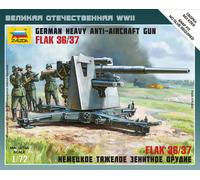 German Heavy anti-aircraft gun FLAK 36/37 - 1:72 - Zvezda - 6158