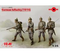 German Infantry (1914), (4 Figures) 1:35 Plastic Model Kit ICM