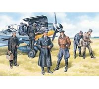 German Luftwaffe Pilots and Ground Personnel 1939-1945 1:48 ICM48082 - icm model