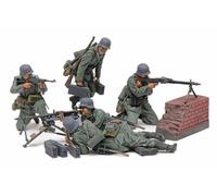 Tamiya 35386 - 1:3 5 Fico Set Td. MG Truppe (5) Mit.WW2 - Nuova