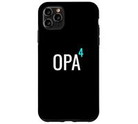 German Opa hoch 4 Mathematics Design Granddad Four Grandkids Custodia per iPhone 11 Pro Max