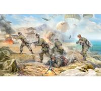 German Paratroopers 1939-1942 Plastic Kit 1:35 Model ZVEZDA