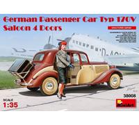 Miniart GERMAN PASSENGER CAR TYP 170V SALOON 4 DOORS Kit 38008 SCALA 1:35