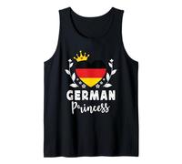 German Princess Germany Flag Proud German Girl Canotta