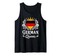 German Queen Germany Flag Proud German Woman Canotta