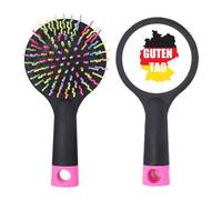 German Salutation Hello Map - Spazzola districante per capelli, base cuscino