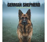 German Shepherd 2026 Calendar: Strong Canine Portraits • Monthly Date Grids with U.S. Holidays • 12 Scenic Pages • Glossy 8.5×8.5 in
