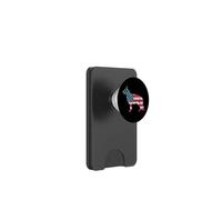 German Shepherd American Flag 4th of July Funny Dog Lover PopSockets PopWallet per MagSafe
