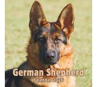 German Shepherd Calendar 2026: 14 Months , Organizer From November 2025 to December 2026 , For Men , Women , Girls , Boys