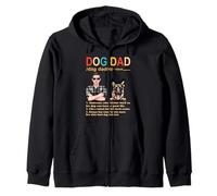 German Shepherd Dog Dad Definition Funny Fathers Day Felpa con Cappuccio