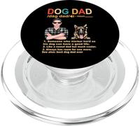 German Shepherd Dog Dad Definition Funny Fathers Day PopSockets PopGrip per MagSafe