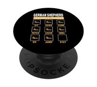 German Shepherd Obedience Training Dog Guide To Trainer PopSockets PopGrip Adesivo