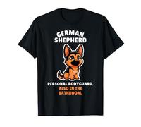 German Shepherd Personal Bodyguard Pastore Tedesco Maglietta
