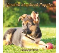 German Shepherd Puppies Calendar 2026: 12 month Organizer Jan 2026 to Dec 2026