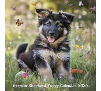 German Shepherd Puppy Calendar 2026: 12 Months of German Shepherd Puppy: from January to December 2026 | The ideal gift for both planning, organization and dogs