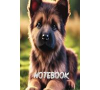 German Shepherd Puppy Notebook