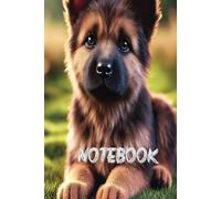 German Shepherd Puppy Notebook