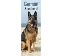 German Shepherd Slim 2025 Slimline Wall Calendar | Dog Breed Calendar