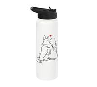 German Shepherd Women Stainless Steel Insulated Water Bottle