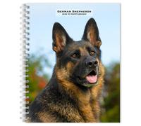 German Shepherds 2026 6 x 7.75 Inch Spiral-Bound Wire-O Weekly Engagement Plan