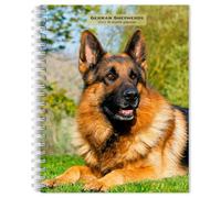 German Shepherds 2027 6 X 7.75 Inch Spiral-Bound Wire-O Weekly Engagement Planner Calendar New Full-Color Image Every Week