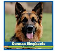 German Shepherds around the year (Wall Calendar 2026 12" x 24" / 30 x 60 cm (aperto) Calvendo 12 Month Wall Calendar